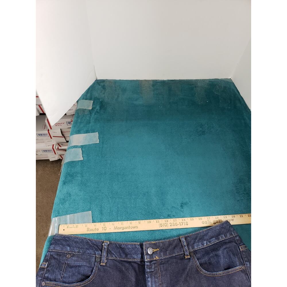 Talbots Jeans Size 18 W Womens Blue Stretch Pants Denim Ladies Mid Rise Bootcut - Picture 9 of 12